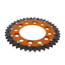 Kettenrad alu orange zähne - alu, 40-zähne