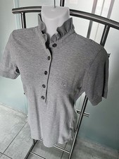 BURBERRY Polo Donna Grigia Tg