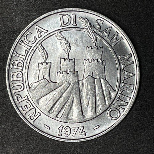 San marino 1974 alluminio - 1974, 10
