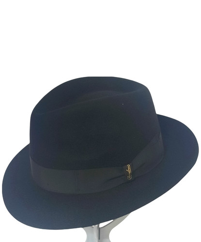 Borsalino fedora rasato - rasato, tesa