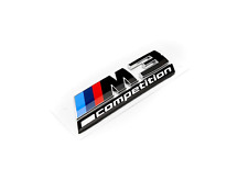NUOVO DISTINTIVO COFANO POSTERIORE BMW M3 COMPETITION G80 G81 NERO 51147907774