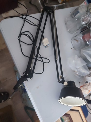 Lampada tavolo con pinza - lampada,