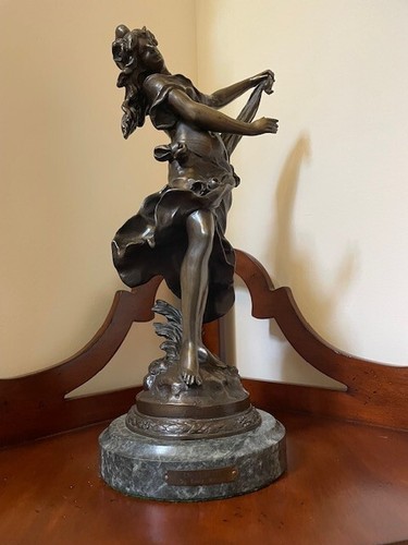 Statua auguste moreau - bronzo,