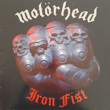 Motörhead iron fist embossed - motörhead,