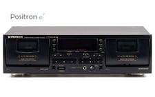 Pioneer CT-W503R Doppel Registratore A Cassette / Auto Reverse / 1 Anno Garanzia