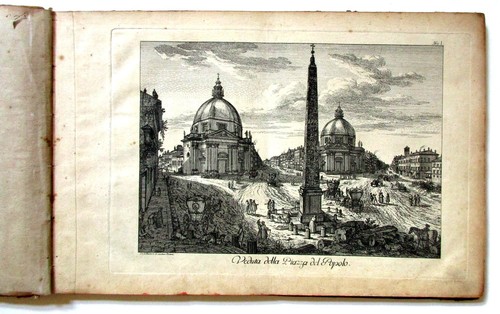 Vedute roma album - vedute, album,