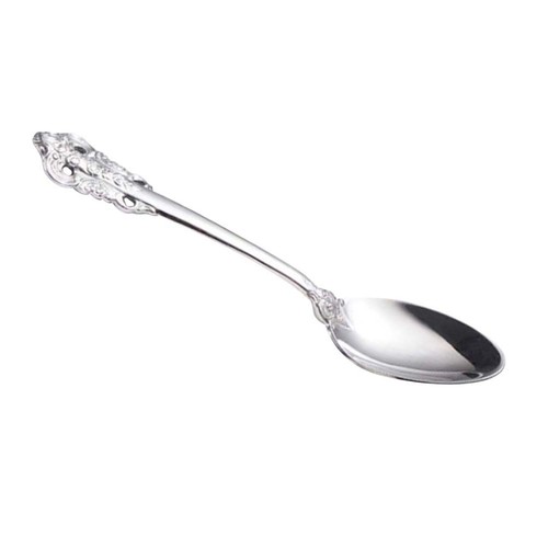 Cucchiaio acciaio inox posate - acciaio,