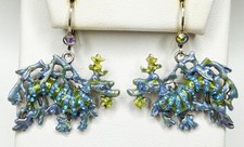 Orecchini Kirks Folly foglia