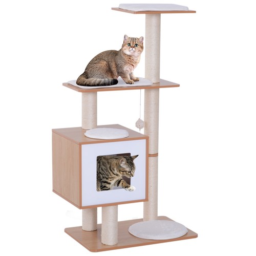 Pawhut tiragraffi gatto - pawhut,