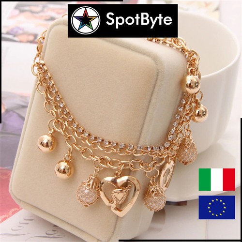Bracciale donna placcato - bracciale,