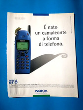 RITAGLIO DI GIORNALE PUBBLICITA' NOKIA 6110 TELEFONINO DA COLLEZIONE - (141)