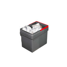 Bidone Spazzatura Estraibile Sottolavello 15L - Pattumiera Differenziata Da Inte