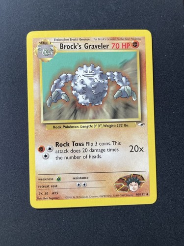 Pokemon brock graveler - brock’s, gym