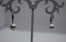 ORECCHINI ARGENTO  PERLE GRIGIE COLTIVATE ACQUA DOLCE MM 7-7,5 MONACHELLA EXPLOI