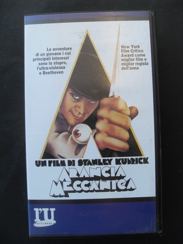 Vhs arancia meccanica - arancia, di