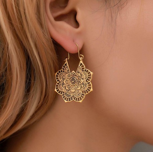 Orecchini boho vintage - vintage, argento