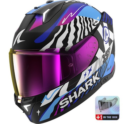 Casco moto multicolore shark - casco,