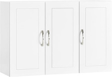 Pensile Bagno Sospeso Mobiletto Da Parete Con Ripiano Regolabile E Anta Armadiet