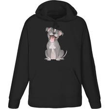 'Happy Pit Bull Terrier' Felpa