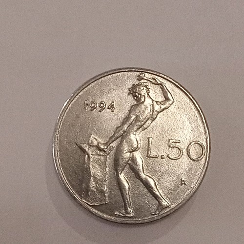 Moneta lire piccola 1994 - 50,