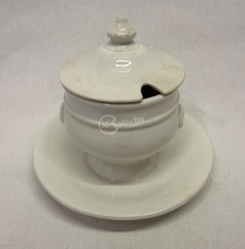 Antica salsiera mostardiera in