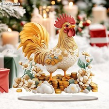 Acrilico decivi pollo - pollo, 2d