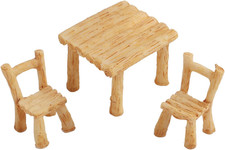 Set Miniatura Tavolo E Sedie