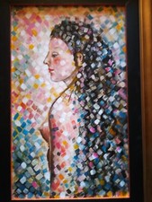 Dipinto acrilico no olio tela