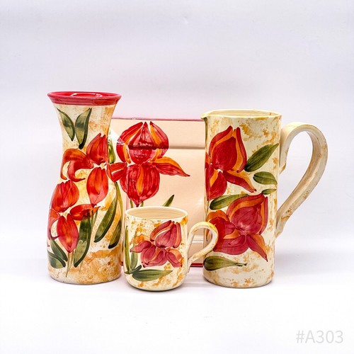 Vallauris keramik set - vallauris, keramik-set