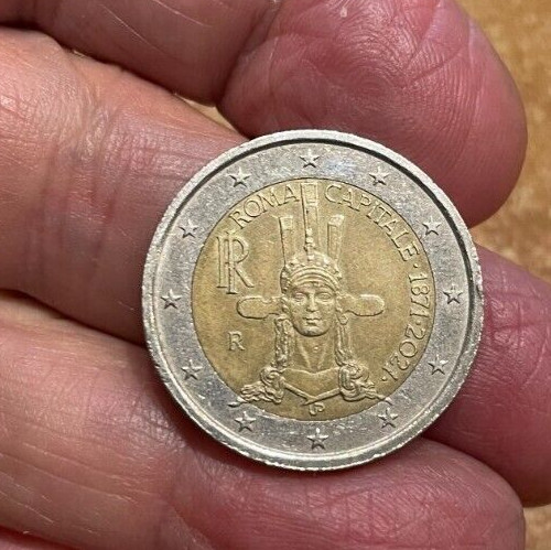 2021 moneta euro roma - 2,