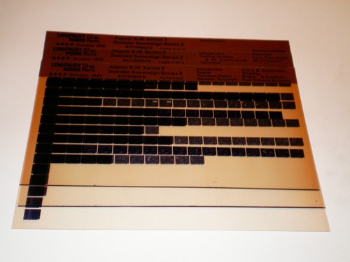 Microfiche catalogo ricambi - catalogo,