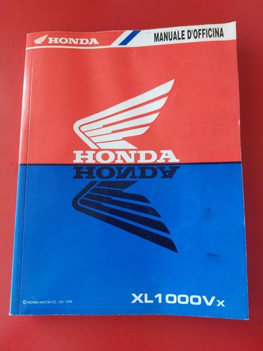 Manuale officina honda - manuale, xl1000v
