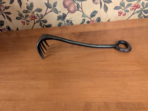 Antique primitive forged iron - primitive,