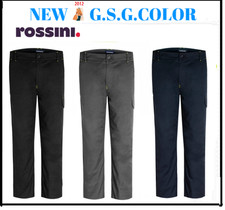 ROSSINI Pantalone R-Smart uomo da lavoro in cotone elasticizzato