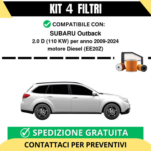 Kit filtri tagliando - tagliando, per