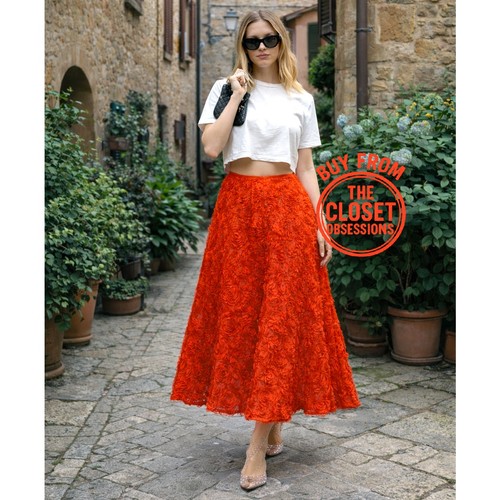Zara gonna midi voluminosa - zara,