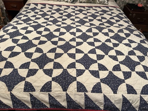 Trapuntino vintage blu - , e