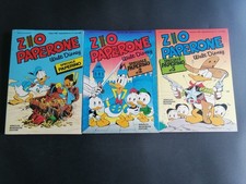 ZIO PAPERONE SPECIALI PAPERINO 1-2-3- COMPLETA DISNEY-MONDADORI 1988 DA EDICOLA!