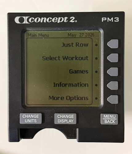 Concept2 pm3 rowing monitor - concept2,