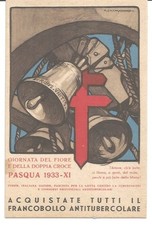 Calcagnodoro A. 1933, Campagna Nazionale del francobollo antitubercolare.