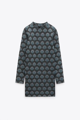 Abito zara taglio jacquard - abito,