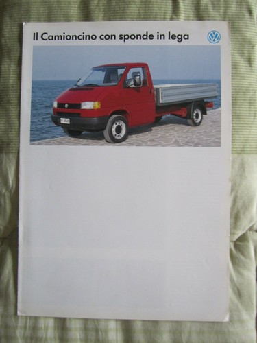 Opuscolo camion volkswagen - opuscolo,