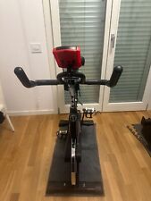 spinbike volano da 25 kg, sistema di sforzo regolabile a tampone