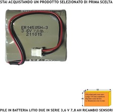 ER14505H Pacco 3 Pile Litio in