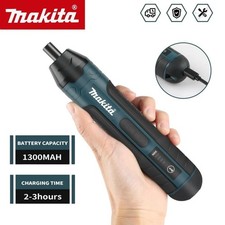 Cacciavite elettrico a batteria Makita 1300mah Regolazione ricaricabile Trapano