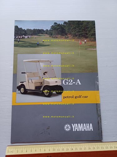 Yamaha petrol golf car - g2-a,