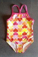 Costume intero neonata bambina 6/12 mesi con cuori Name it nmfzille