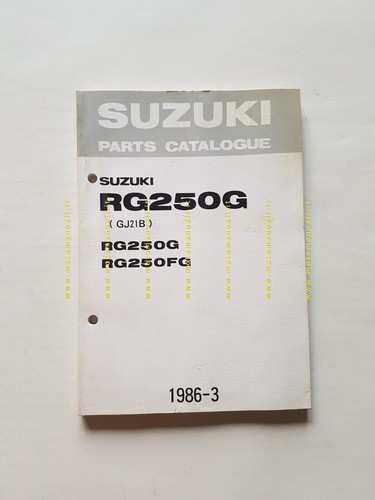 Suzuki 250 fg 1986 - rg,