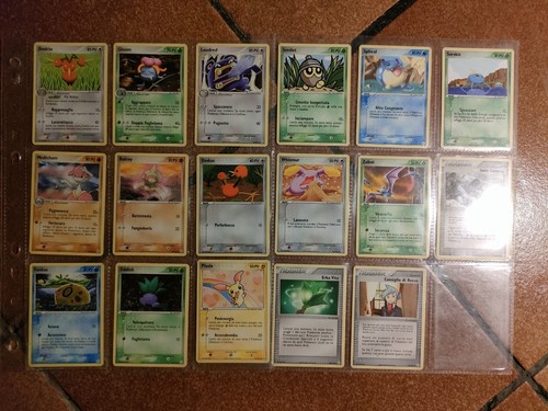 Lotto carte pokémon set ex - 17,