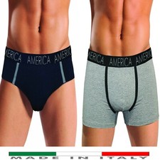 3/6 Slip Boxer Uomo Cotone